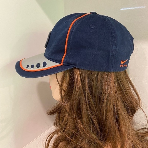 Vintage Nike Air Swoosh Trucker Hat Unisex Adjustable One Size - Picture 2 of 9